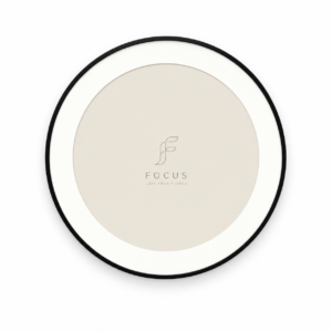 Рамка за снимки Focus Aster Round Black 36,6 см., С паспарту за 30 см., Кръгла, Метална