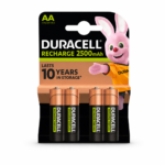 Акумулаторни батерии Duracell Recharge AA 2500 mAh, 2 бр