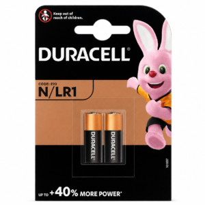 Алкални батерии Duracell N / LR1 (E90), 1.5V, 2 бр