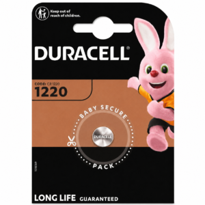 Литиева батерия Duracell CR1220, 3V, 1 бр