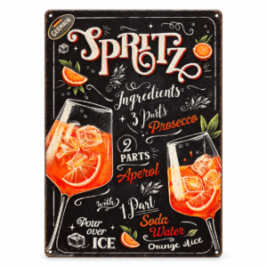 МЕТАЛНА ТАБЕЛА 20Х30 – APEROL SPRITZ