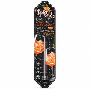 МЕТАЛЕН РЕТРО ТЕРМОМЕТЪР – APEROL SPRITZ